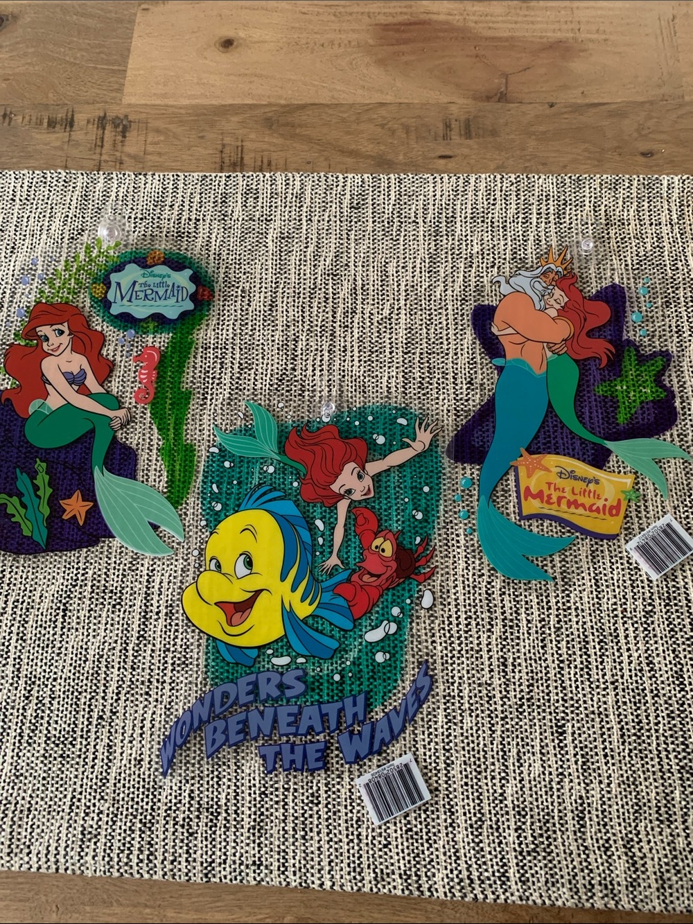 Disney’s The Little Mermaid Window Cling Decals set of 3